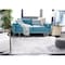 Safavieh 6 x 9 ft. Amelia Rectangle Power Loomed Area RugLight Grey & Blue ALA783G-6 - alternate 7